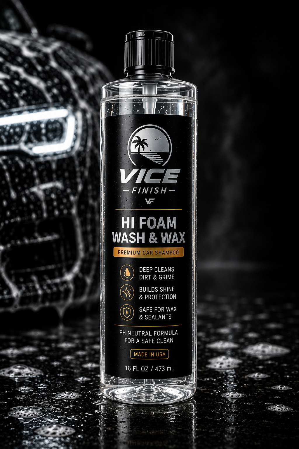 Vice Finish Hi Foam Wash & Wax