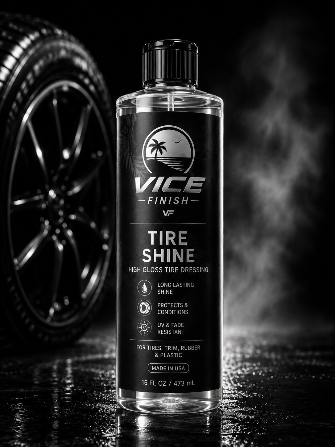 Vice Finish Tire Shine – High Gloss Tire Dressing