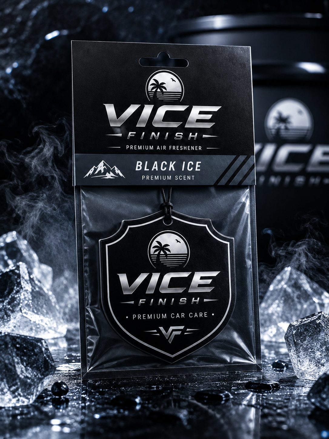 Vice Finish Black Ice Premium Air Freshener