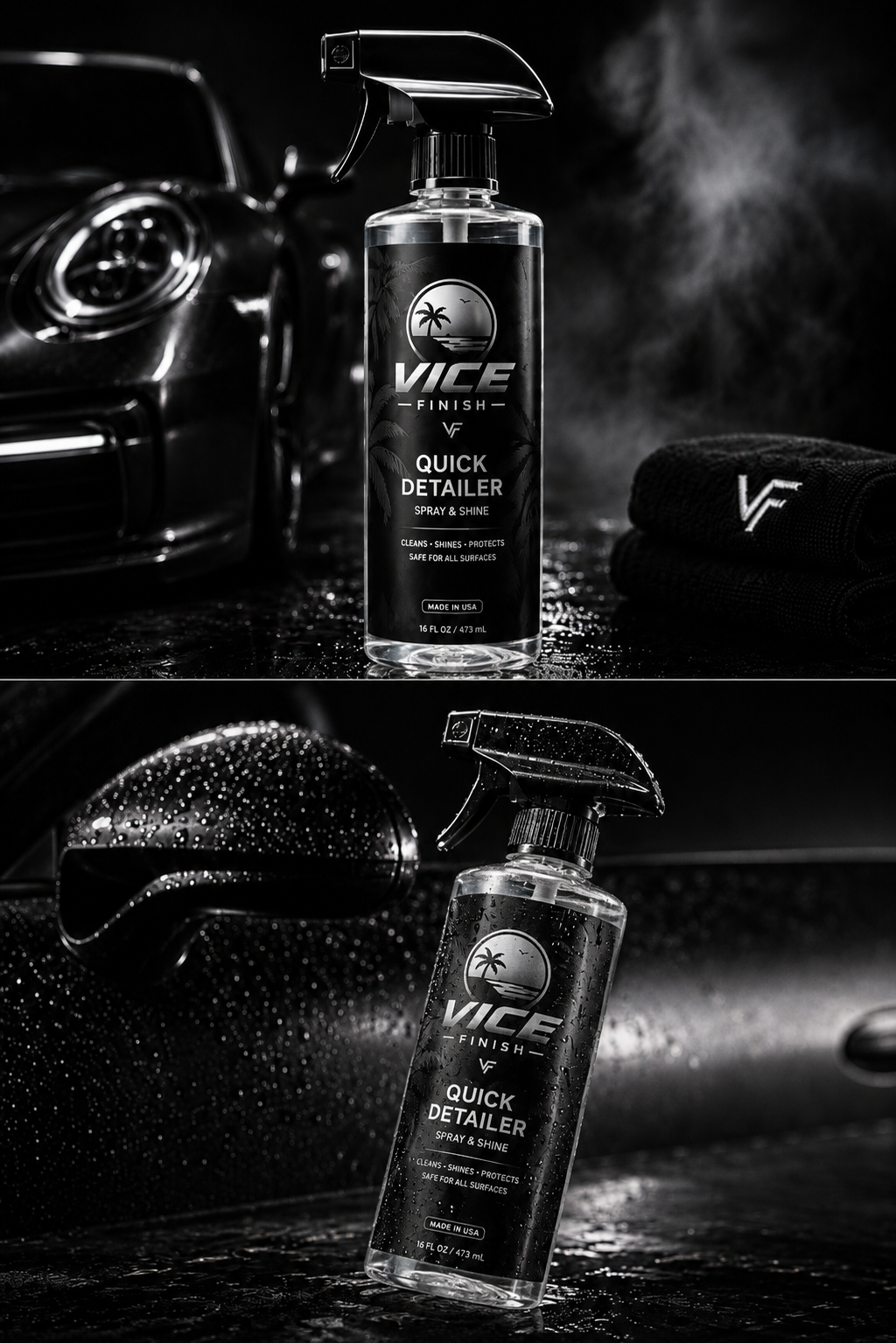 Vice Finish Quick Detailer – Spray & Shine