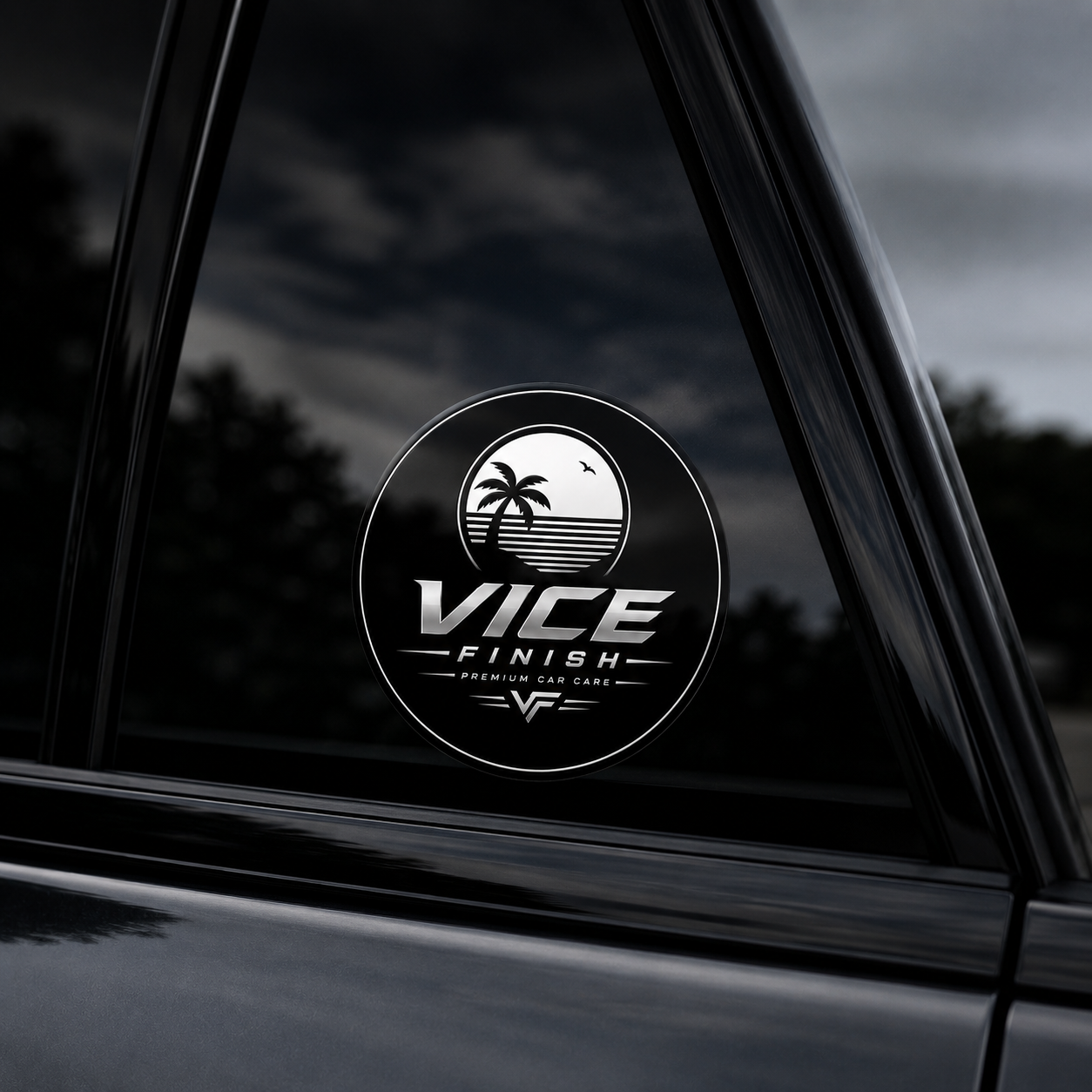 Vice Finish Signature Window Sticker