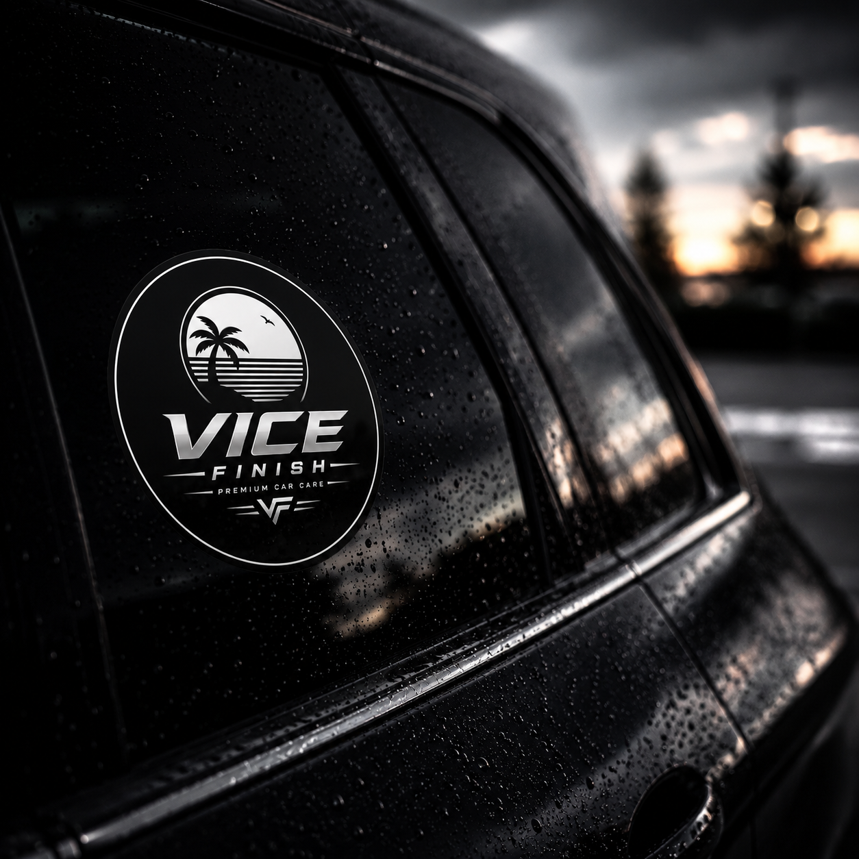 Vice Finish Signature Window Sticker