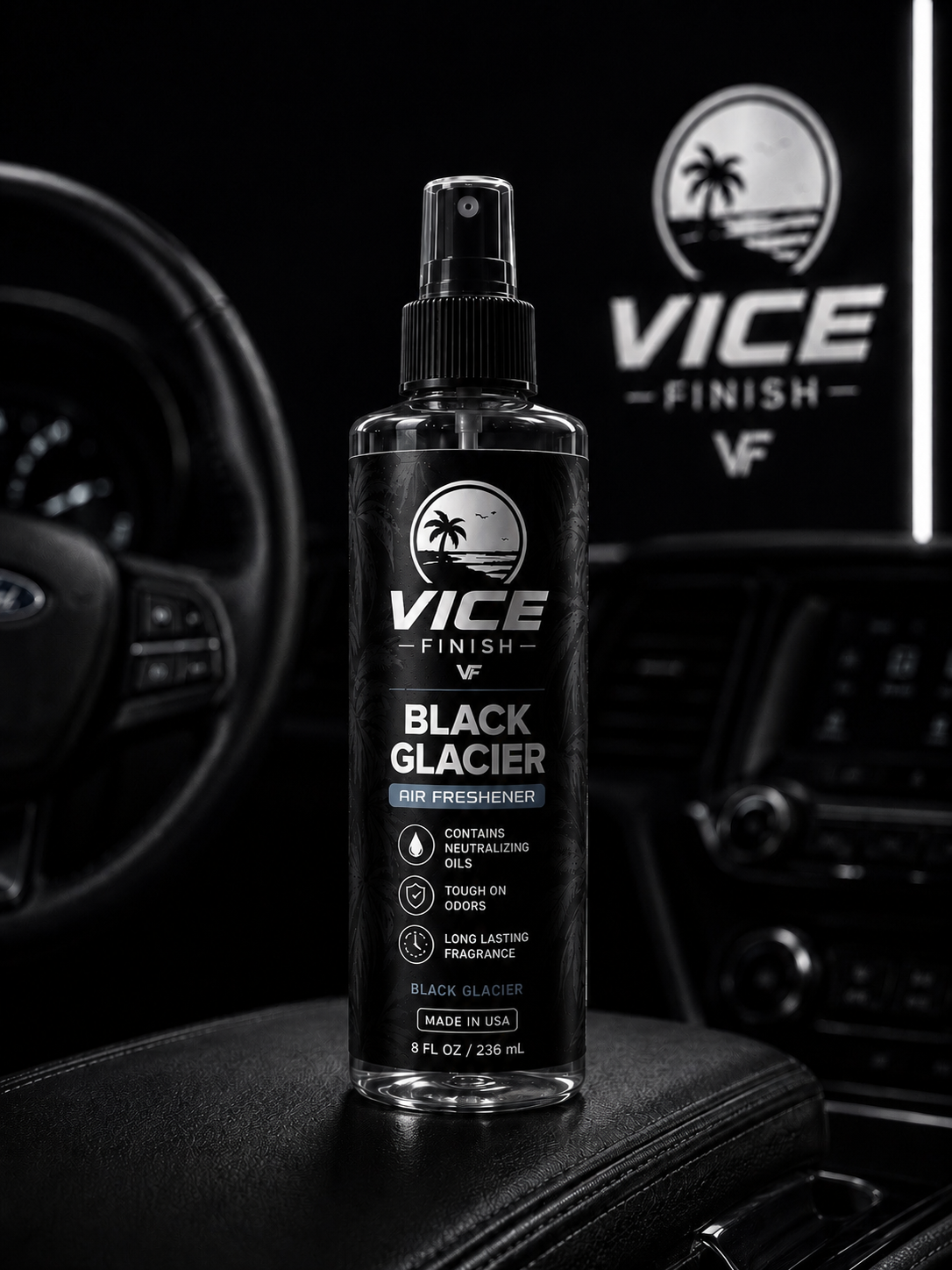 Vice Finish Black Glacier Air Freshener